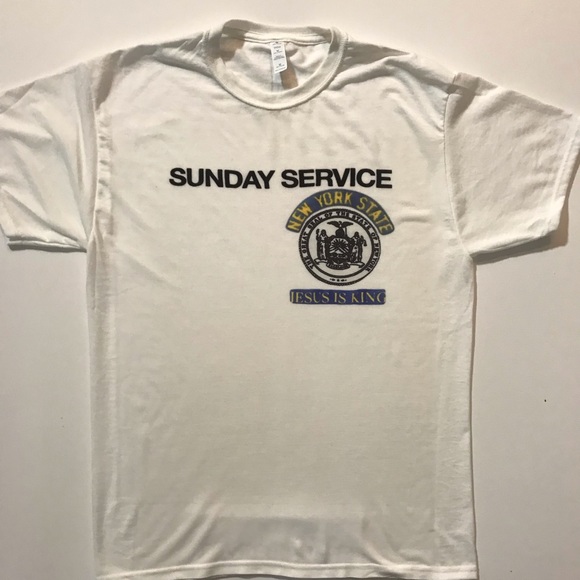 Jesus is King Sunday Service NYC Shirt - Picture 2 of 3
